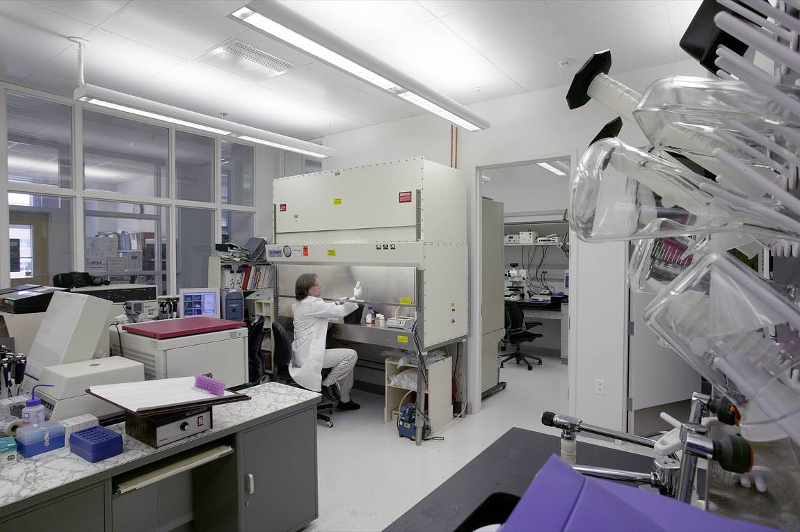 Laboratory inside FDA's Building 64 at the White Oak campus