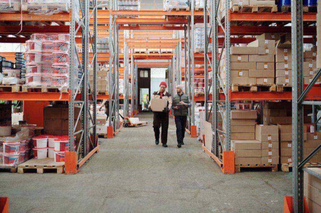 A medical distribution warehouse