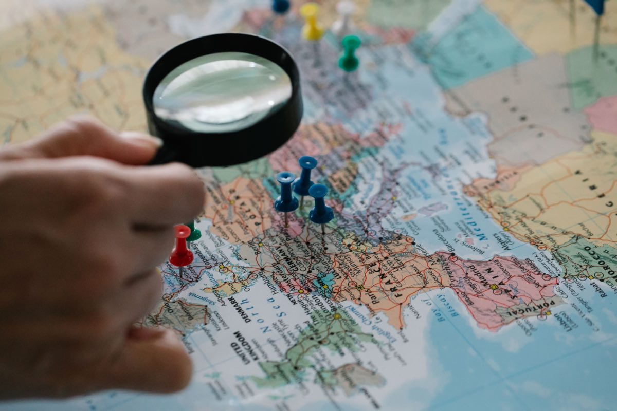 A world map suggesting international regulatory reach