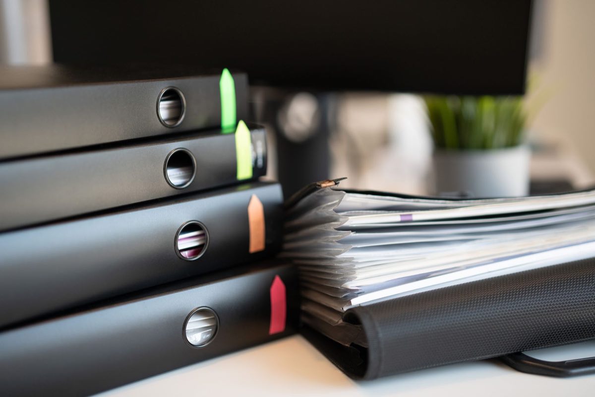 Quality risk frameworks and controlled procedures on a desk
