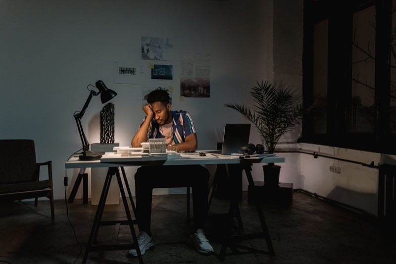 Regulatory publisher working late to fix a rejected eCTD sequence before the deadline